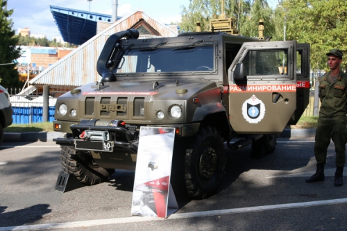 Российский бронеавтомобиль «Рысь»